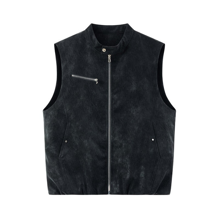 Men's Stylish Leather Vest Mune Fashion