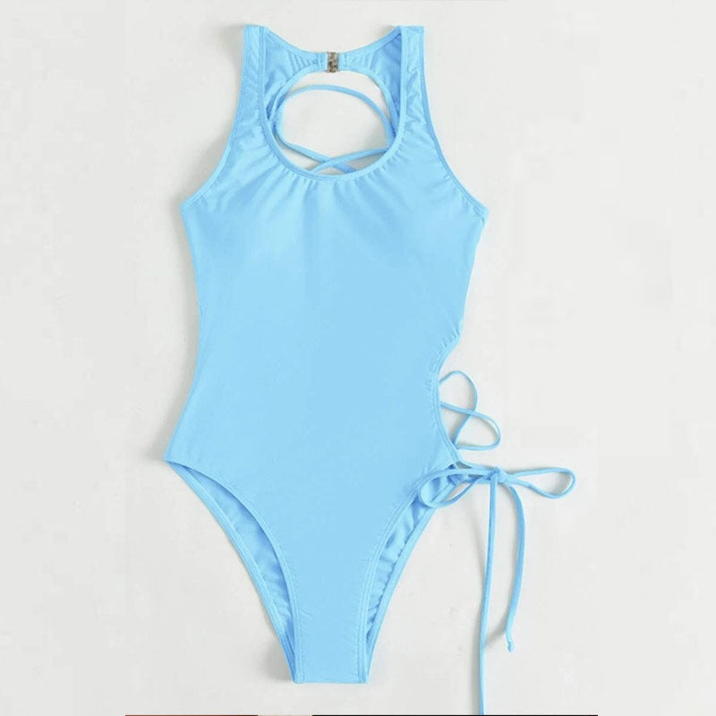 Women's one-piece swimsuit with sophisticated back design Mune Fashion