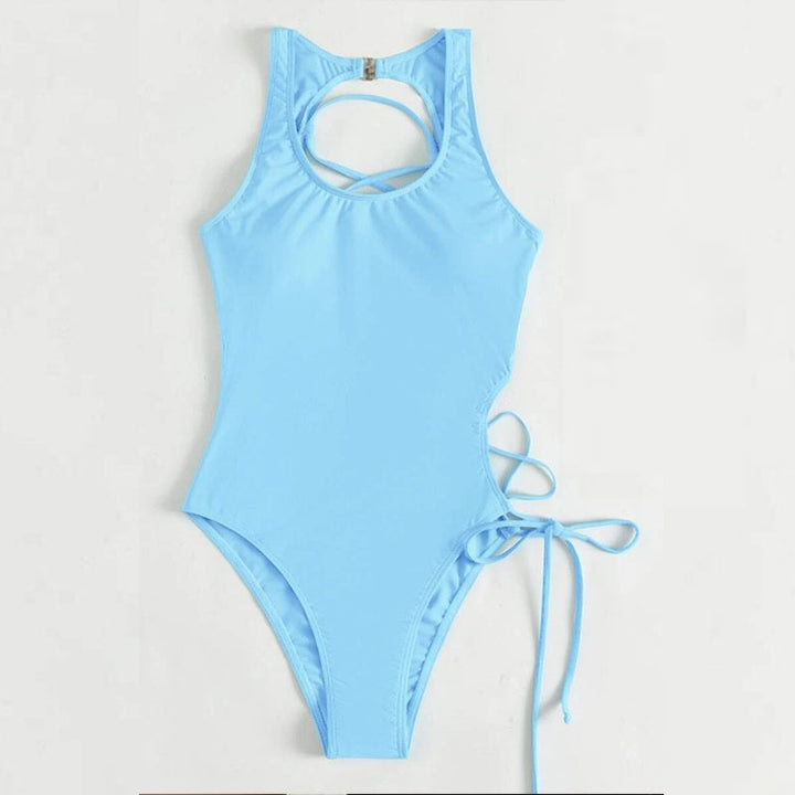 Women's one-piece swimsuit with sophisticated back design Mune Fashion