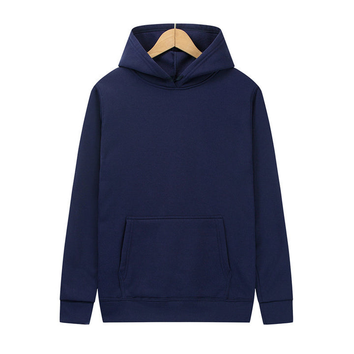 Unisex minimalist hoodie without zipper with brushed French terry on the inside and integrated kangaroo pocket Mune Fashion