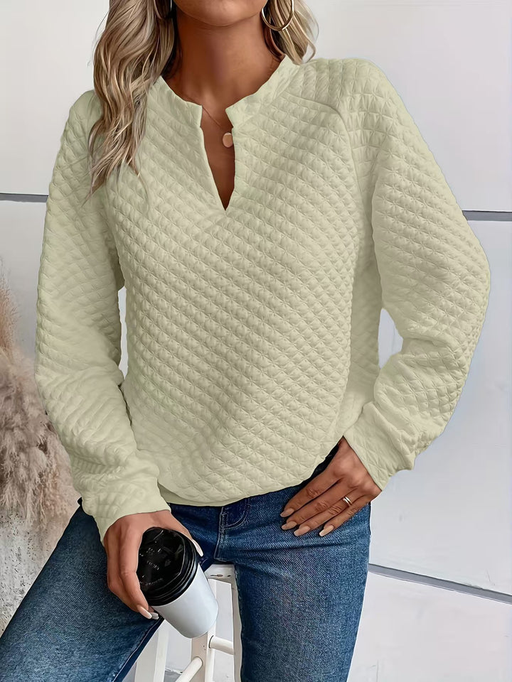 Women Stylish Stand-Up Collar Sweater Mune Fashion