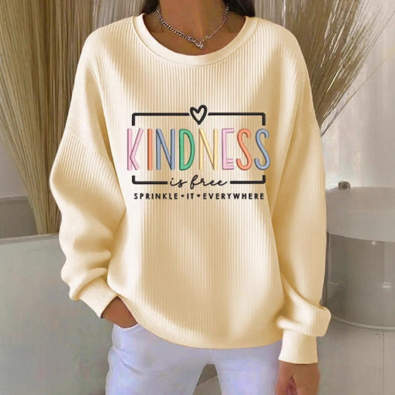 Women’s Cozy Sweatshirt with Unique Design Mune Fashion