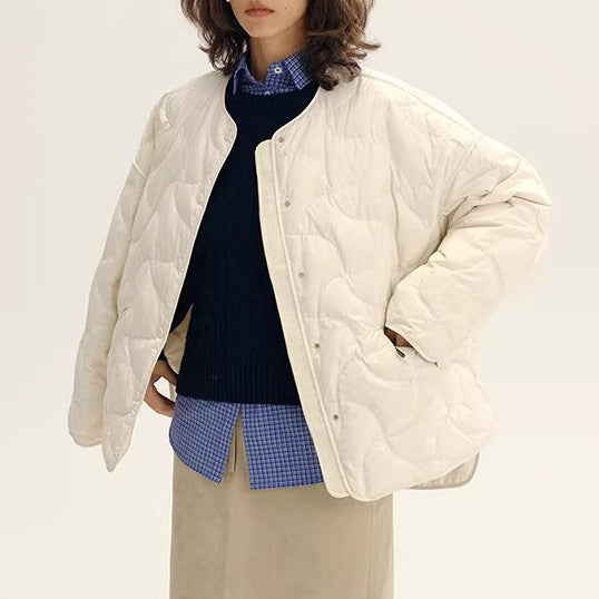 Women's reversible jacket with high collar Mune Fashion