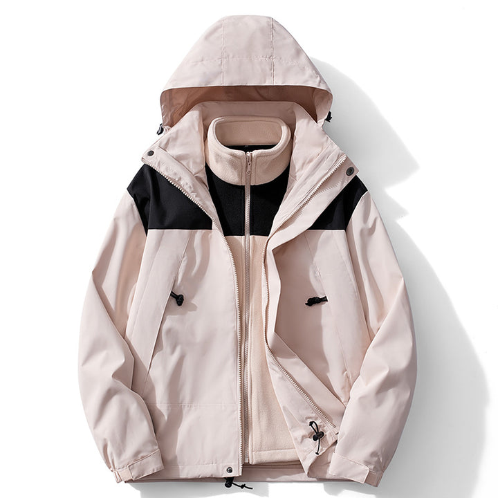Men's Technical Windbreaker with Removable Hood Mune Fashion