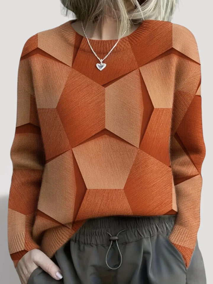 Ladies Patterned Sweater