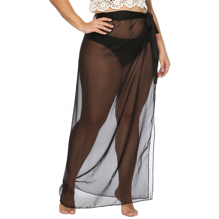 Ladies elegant beach wrap with side knot Mune Fashion