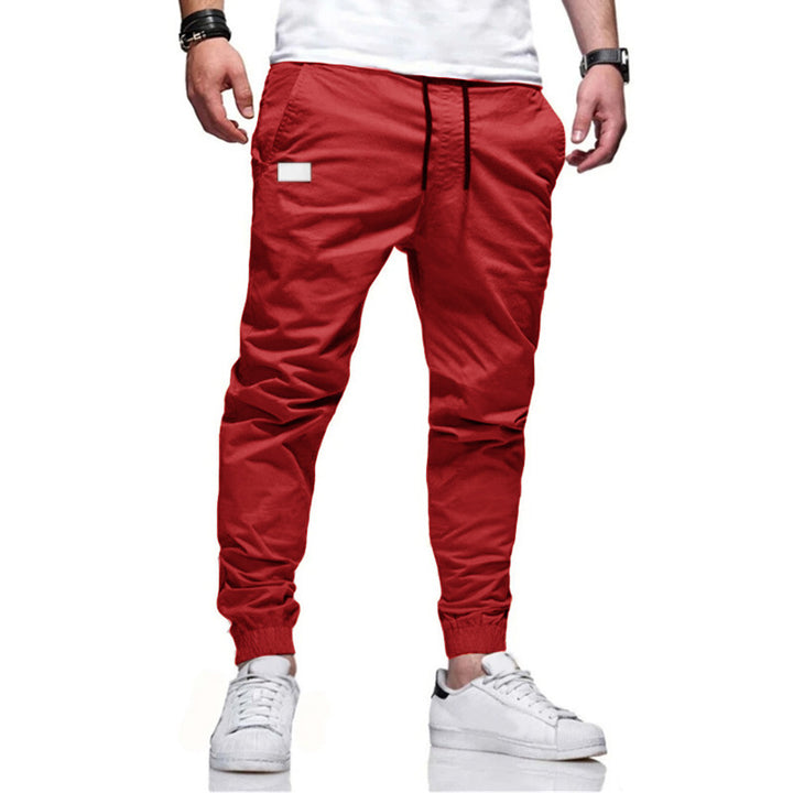 Men's functional cargo jogger pants with tapered leg, elastic waistband, and concealed zip pockets Mune Fashion