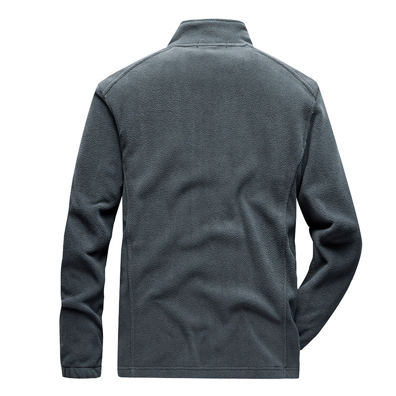 Men's fleece jacket with comfortable collar Mune Fashion