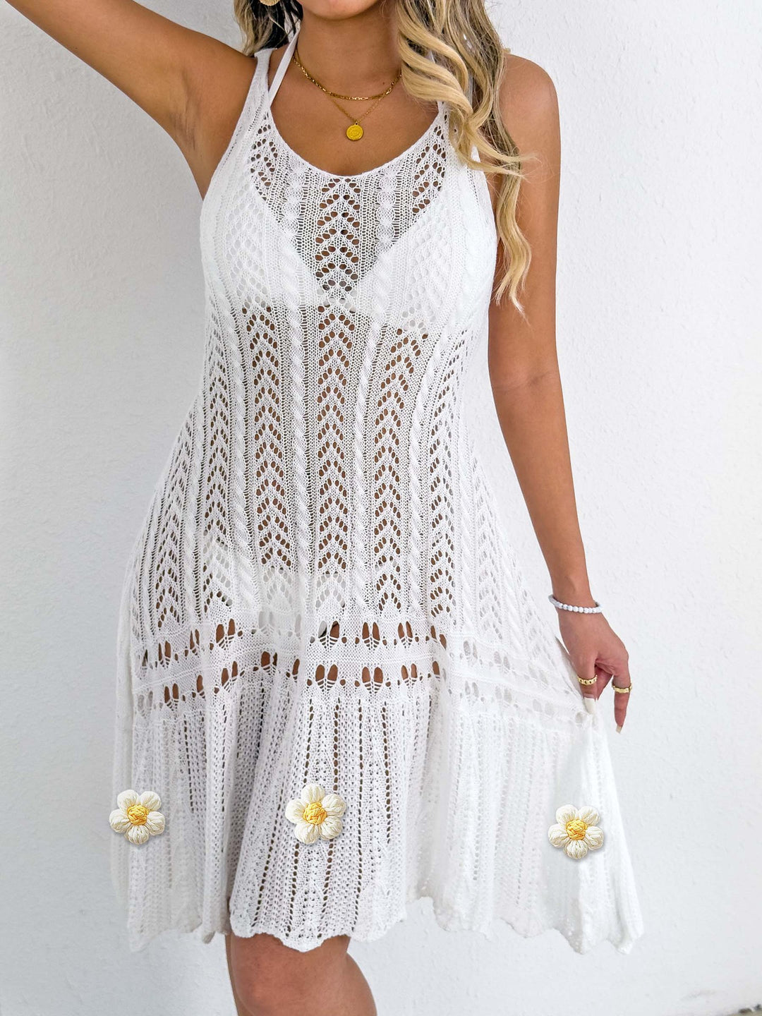 Women crocheted beach dress Mune Fashion 1779788034