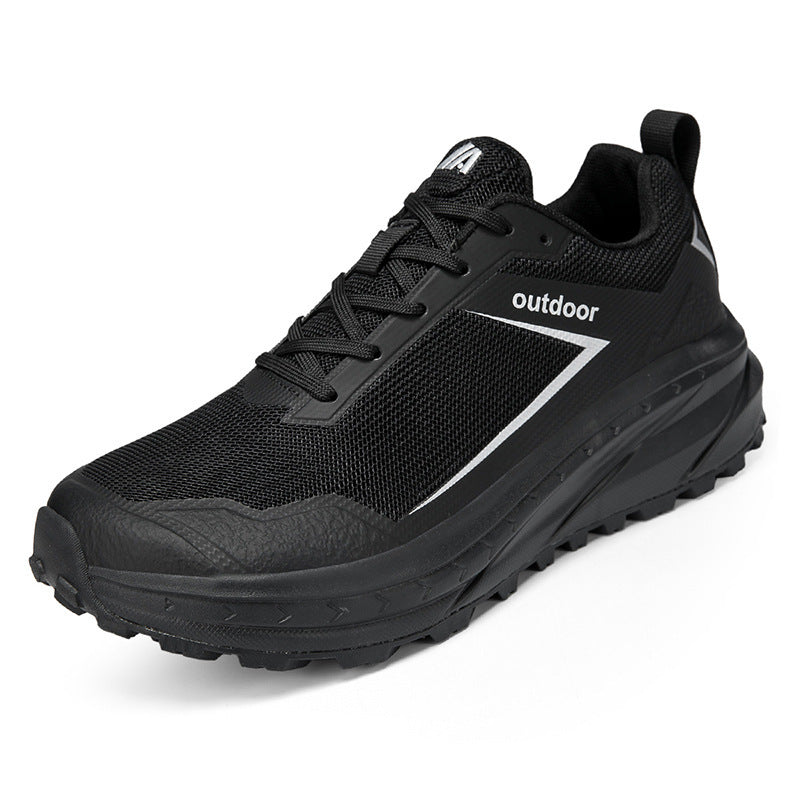 Unisex nan robust trail running shoe with shock-absorbing midsole and grippy outsole Mune Fashion