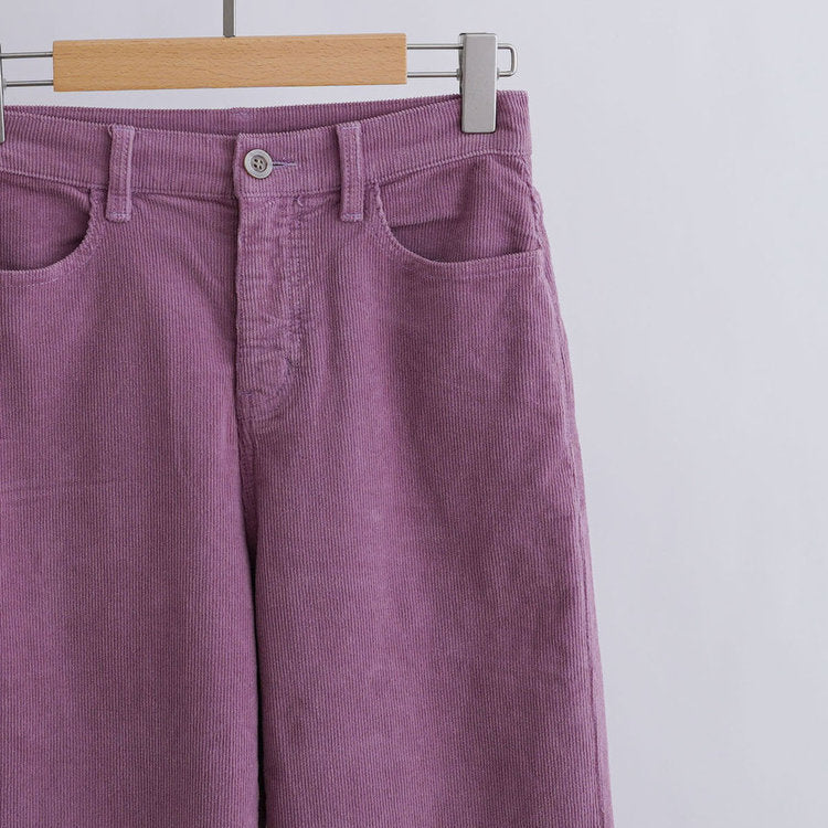 Women Comfortable and Wide Corduroy Pants Mune Fashion