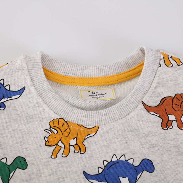 Boys sweatshirt with cheerful dinosaur motif Mune Fashion