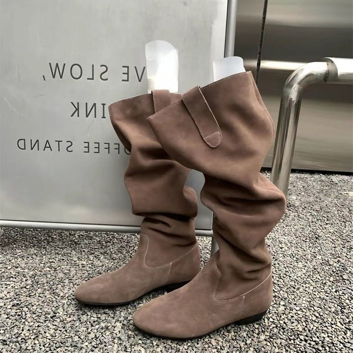Ladies Elegant and comfortable fitting Overknee boots Mune Fashion