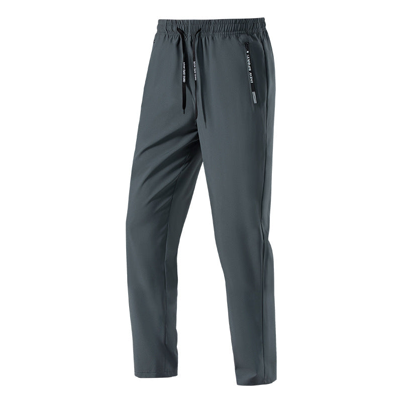 Men's Breathable Training Pants with Adjustable Waist Mune Fashion