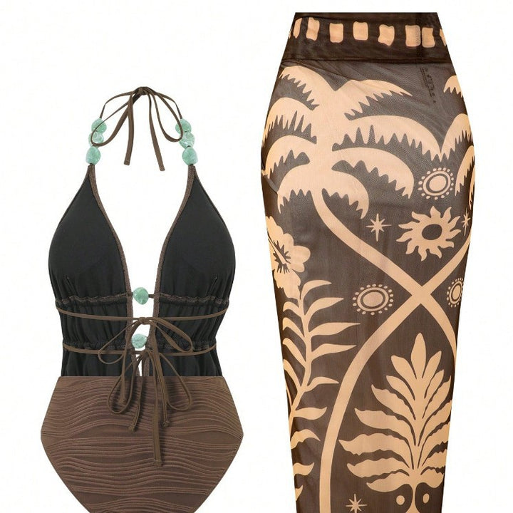 Women's swimsuit with refined details Mune Fashion