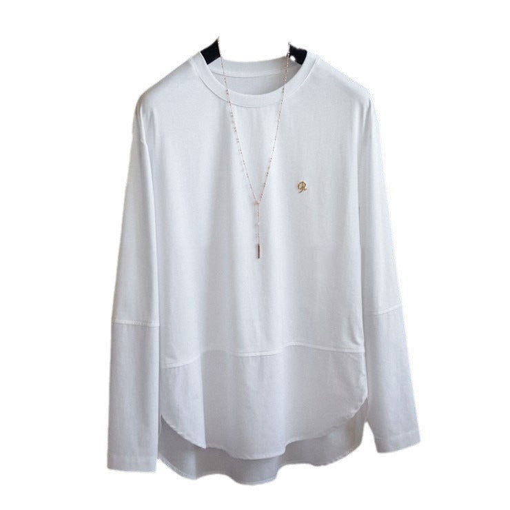Women's Casual Long Sleeve Shirt with Elegant Cut Mune Fashion