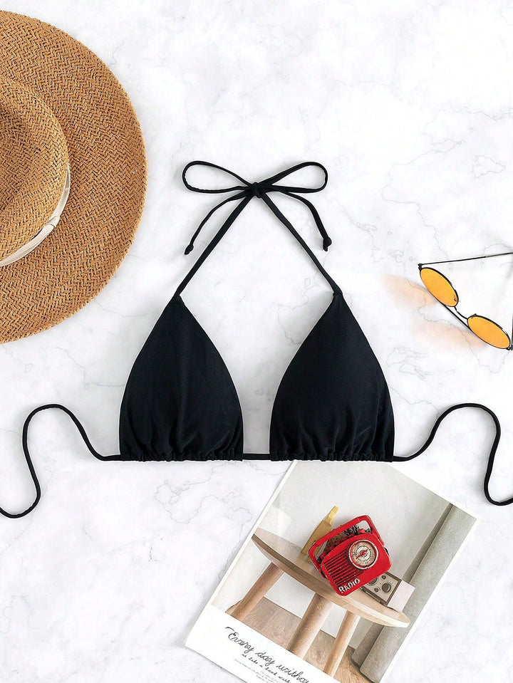 Women's triangle bikini with adjustable straps and elastic waistband Mune Fashion