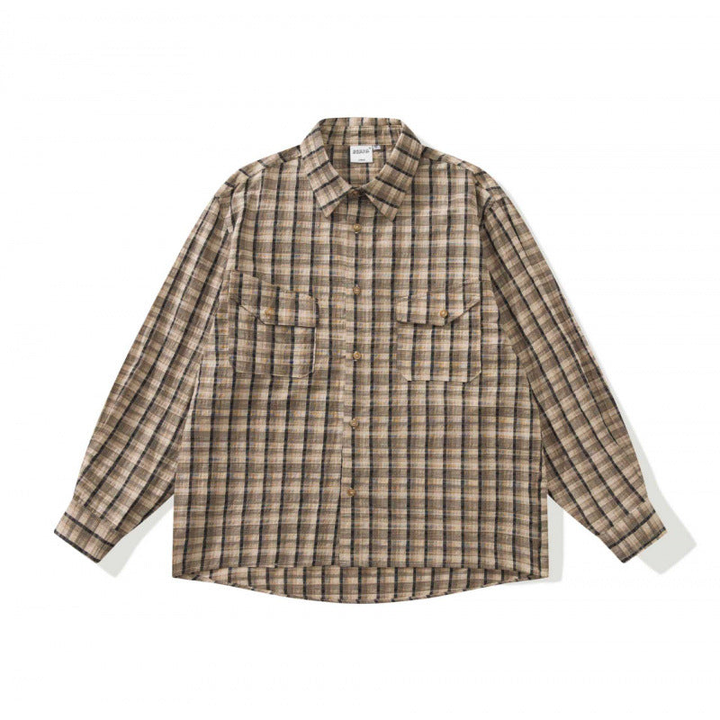 Unisex Boxy Overshirt made of cotton-linen blend with patch chest pockets Mune Fashion