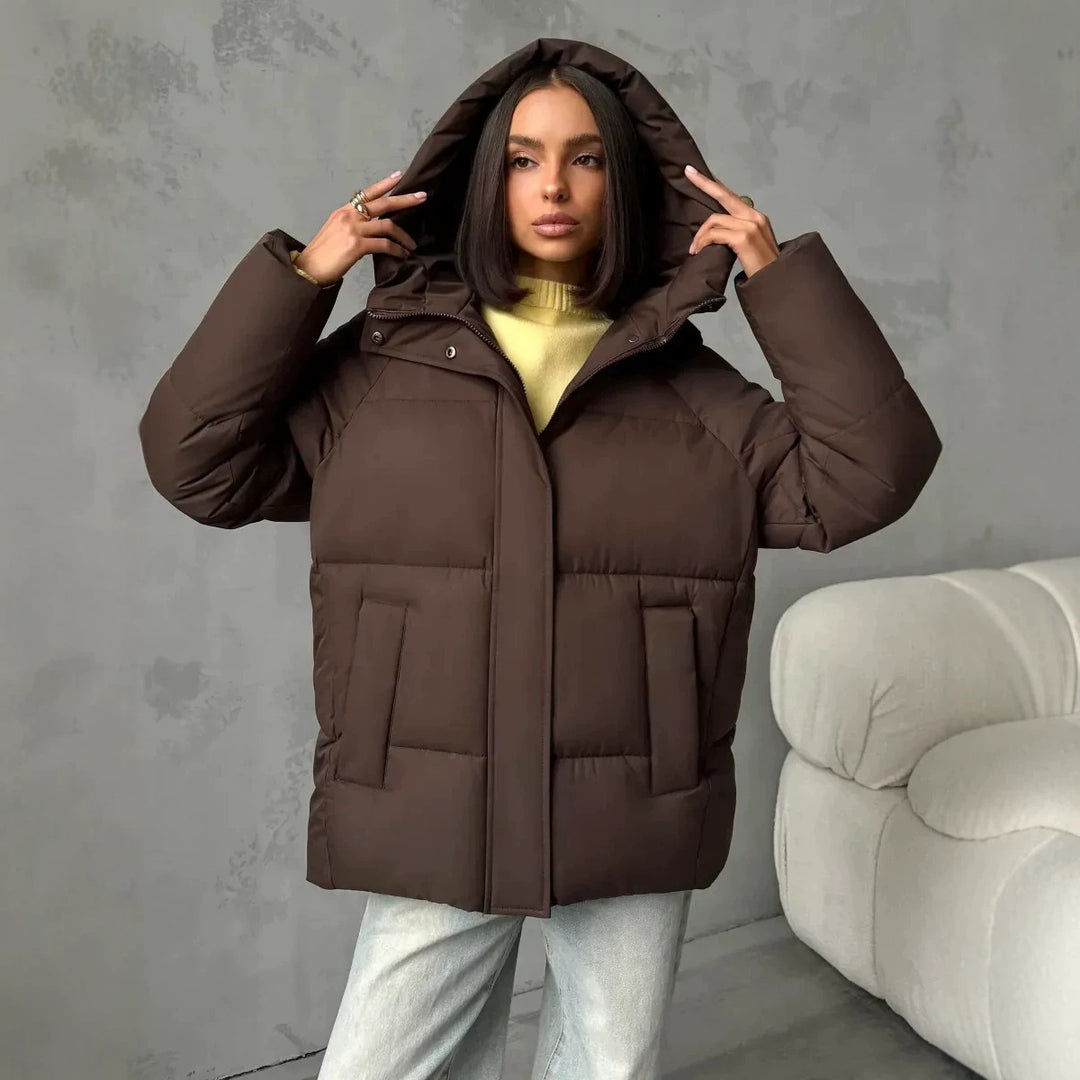 Women's Fashionable Oversized Down Jacket