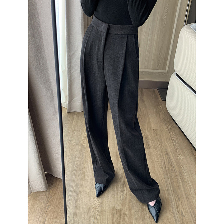 Women's Elegant High-Waisted Pants Mune Fashion