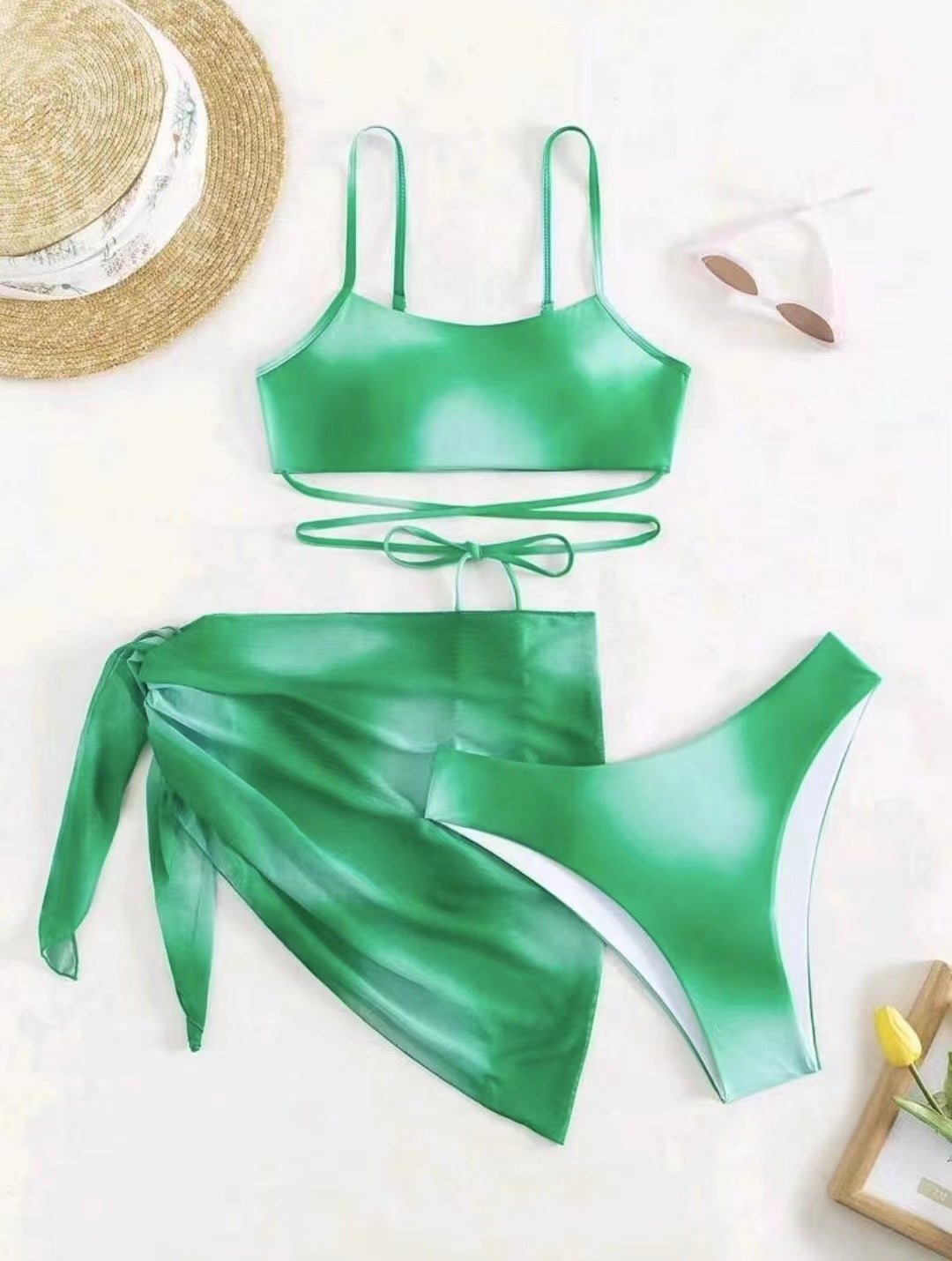 Women's bathing outfit with crossed straps Mune Fashion