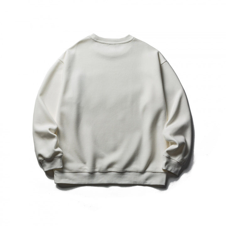 Unisex Oversized Sweatshirt with applied chest pocket and D-ring Mune Fashion