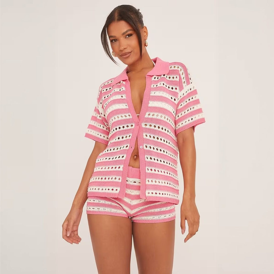 Ladies mesh dress set Mune Fashion