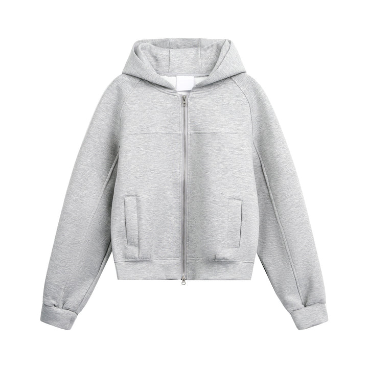 Women's Sporty Hoodie Sweat Jacket Mune Fashion