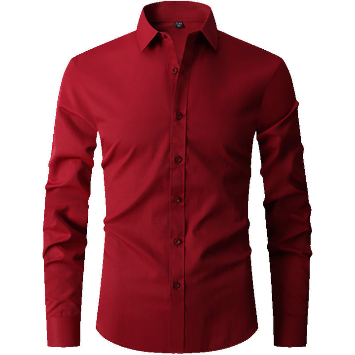 Men's tailored business shirt with Kent collar and stretch comfort Mune Fashion
