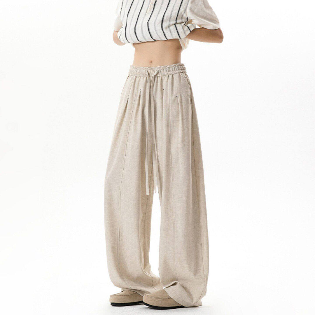 Women Loose-Fit Leisure Pants Mune Fashion