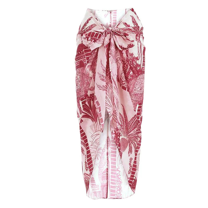 Women's one-piece swimsuit with asymmetrical design and fitted belt Mune Fashion