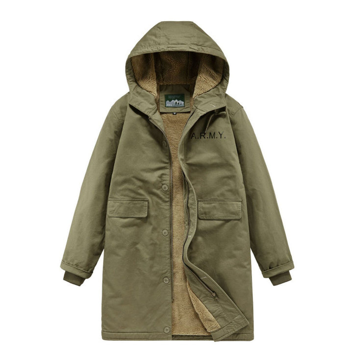 Men's Long Parka Jacket Mune Fashion
