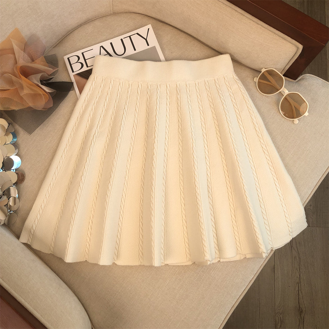 Women's Knit Skirt Mune Fashion