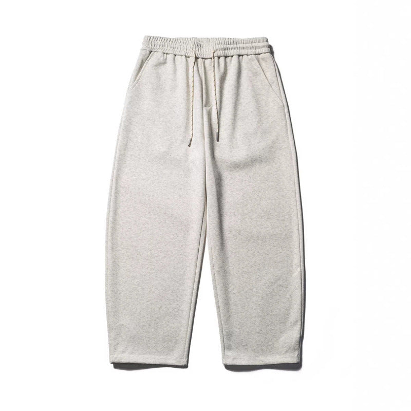 Men's loose-fitting sweatpants with elastic drawstring waistband and cropped leg Mune Fashion