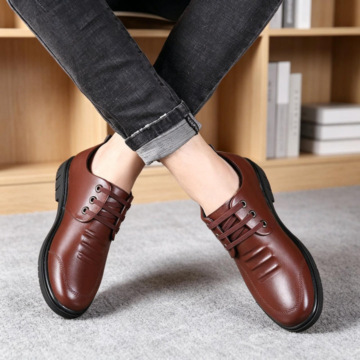 Men's Elegant and Comfortable Lace-up Shoes Mune Fashion