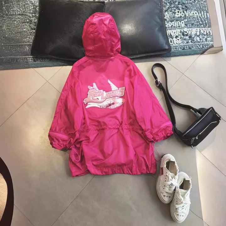 Women’s Fashion Transitional Jacket with Hood and Practical Pockets Mune Fashion