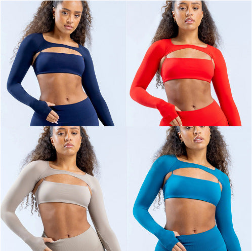 Women's sporty bikini top with narrow straps Mune Fashion