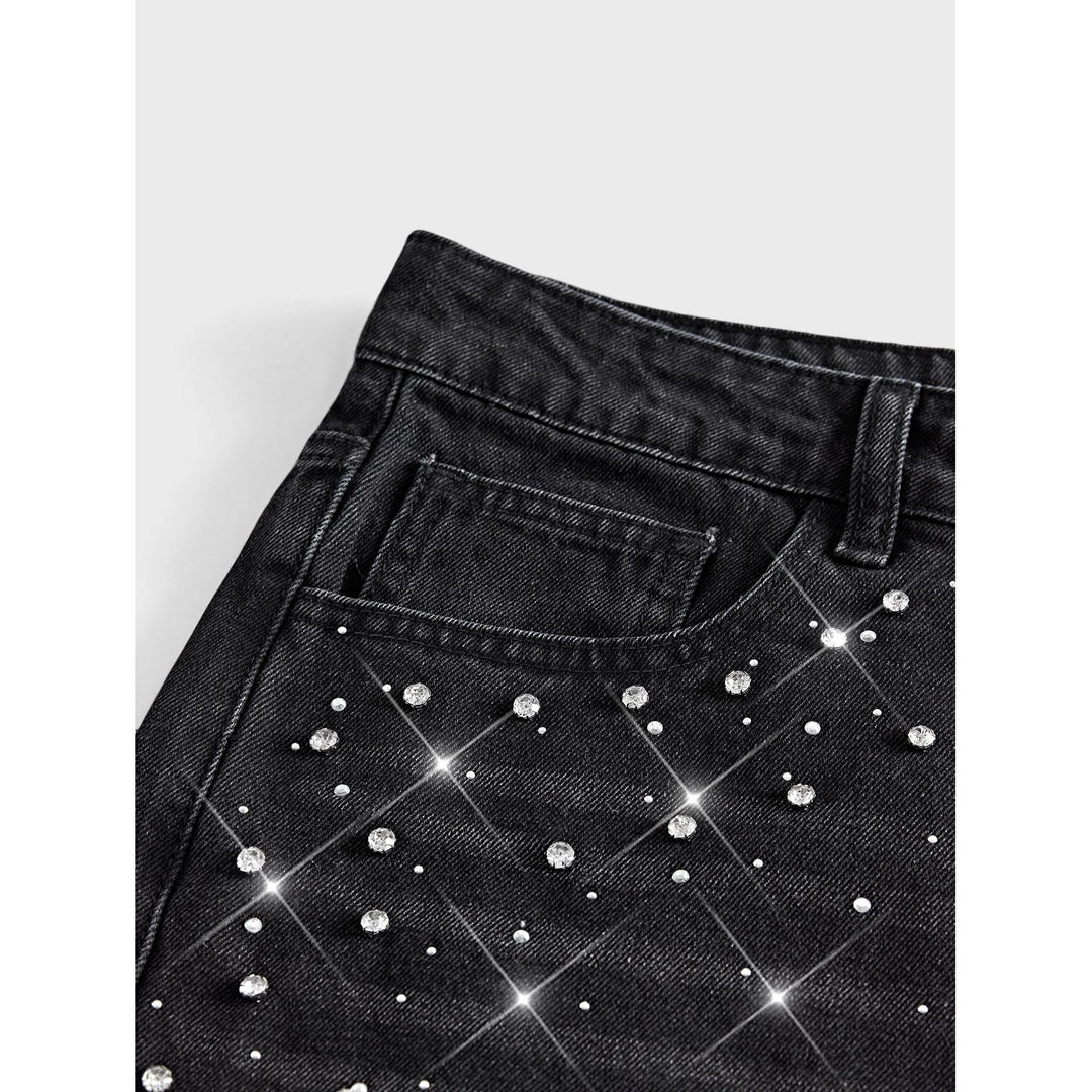 Ladies Refined Jeans with Wide Leg Mune Fashion