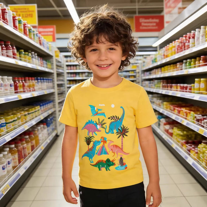 Boys T-shirt with exciting dinosaur design Mune Fashion