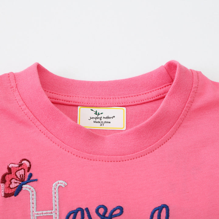 Girls T-Shirt dress with charming tulle underskirt Mune Fashion