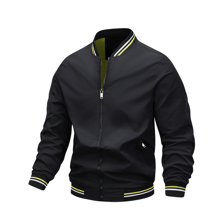 Men's Sporty Retro Bomber Jacket Mune Fashion