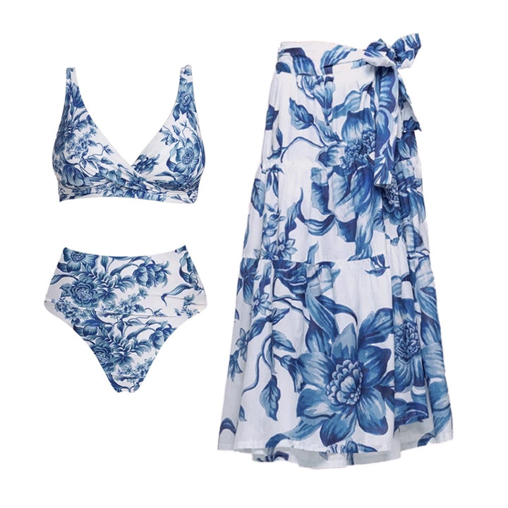 Women's Floral Print Bikini Mune Fashion
