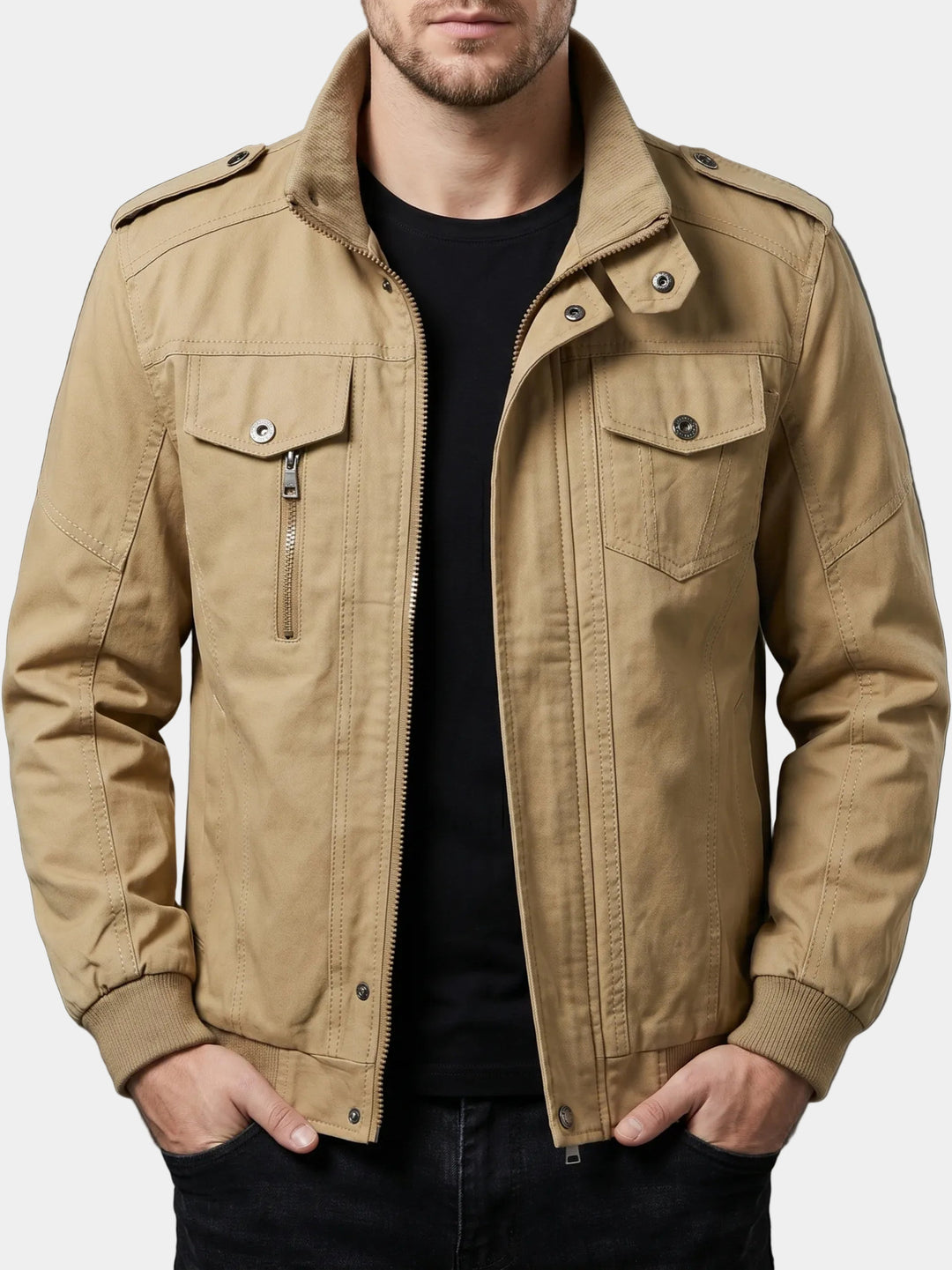 Men's Fashion Utility Jacket 1787915359