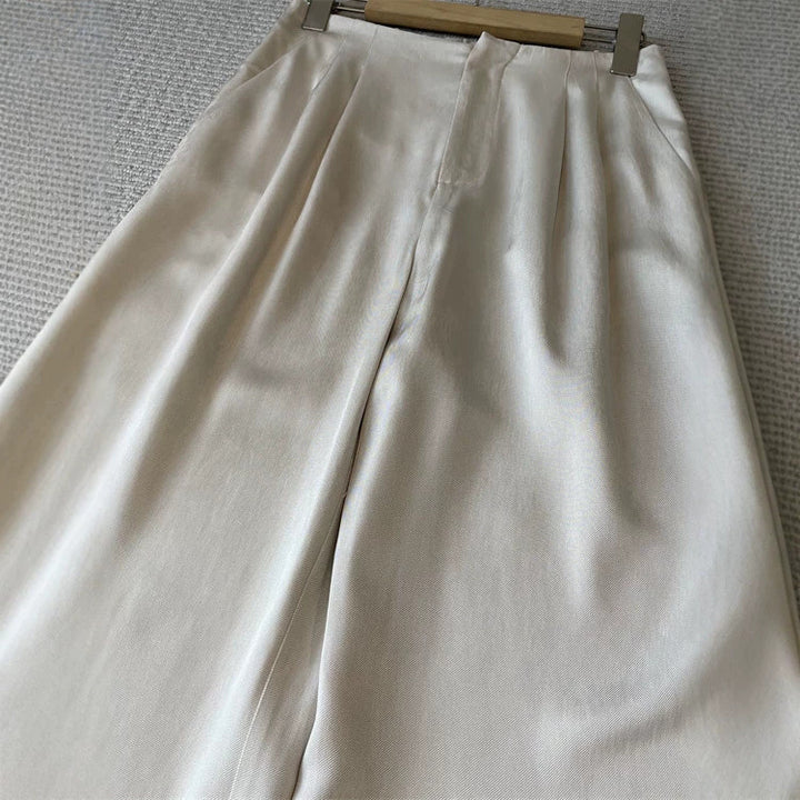 Women's Wide Cut Culotte Pants Mune Fashion