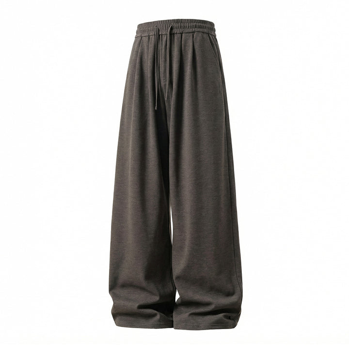 Unisex Extra wide jersey palazzo pants with high elastic waistband, drawstring, and flowing width Mune Fashion