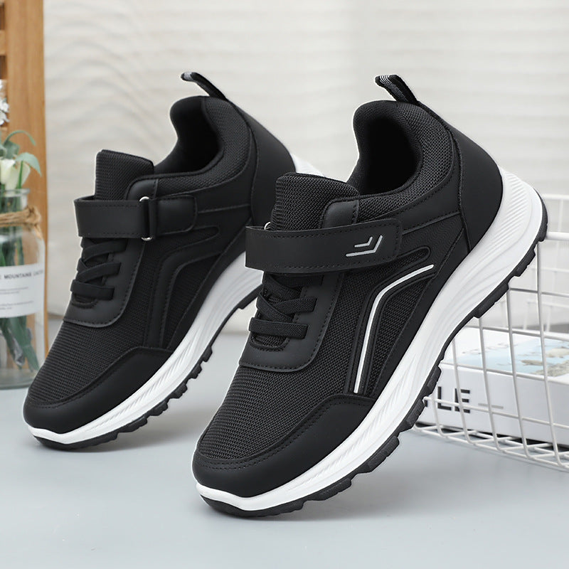 Women's sporty Velcro sneakers with breathable mesh and cushioned EVA sole Mune Fashion