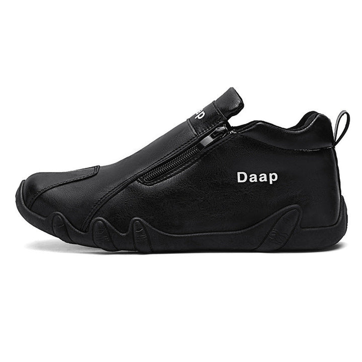 Women's Fashion Sneakers with Side Zipper and Ergonomic Sole Mune Fashion