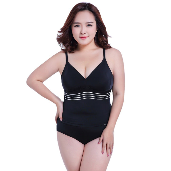 Women One-Piece Swimsuit with Elegant Cut and Shaping Design Mune Fashion
