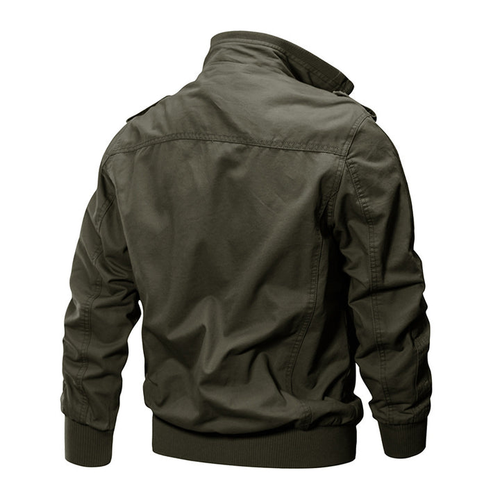 Men's Fashion Utility Jacket with Multiple Chest Pockets Mune Fashion