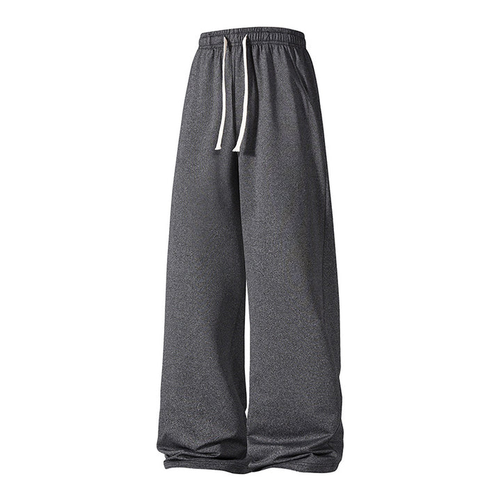 Women's ultra-wide Palazzo sweatpants with elastic comfort waistband and drawstring Mune Fashion